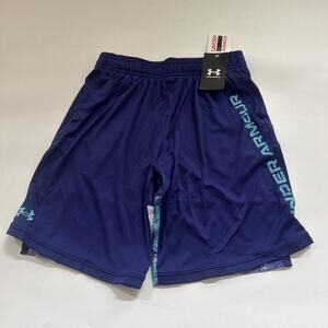 Under Armour Boys' Stunt 3.0 Activewear Shorts Youth Large